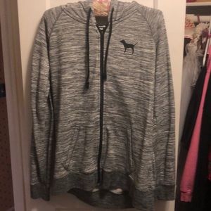 PINK by Victoria’s Secret Grey Long Sleeve hoodie